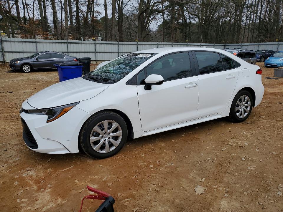 TOYOTA COROLLA 2025 with VIN 5YFB4MDE4SP271081 - Photo from auction