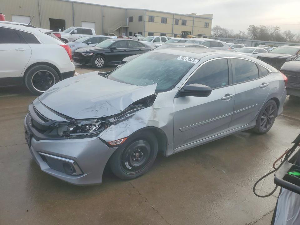 HONDA CIVIC 2019 with VIN 19XFC1F32KE003923 - Photo from auction