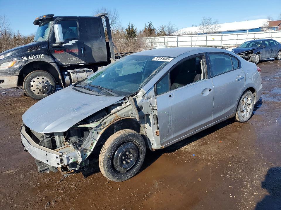 HONDA CIVIC 2013 with VIN 19XFB2F57DE035635 - Photo from auction