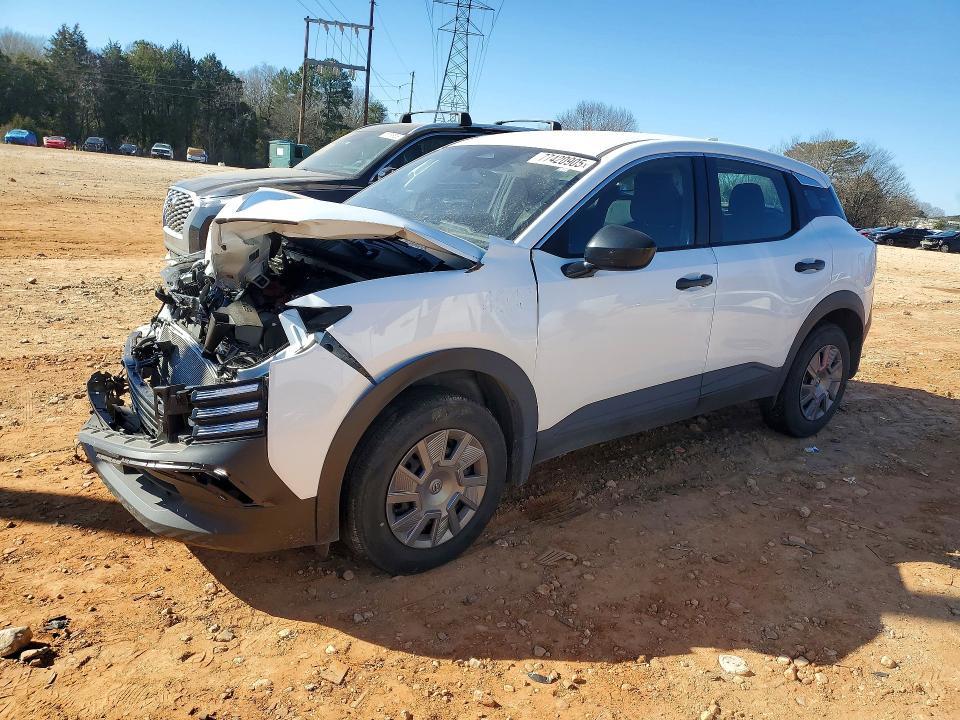 NISSAN KICKS 2025 with VIN 3N8AP6BA6SL372901 - Photo from auction