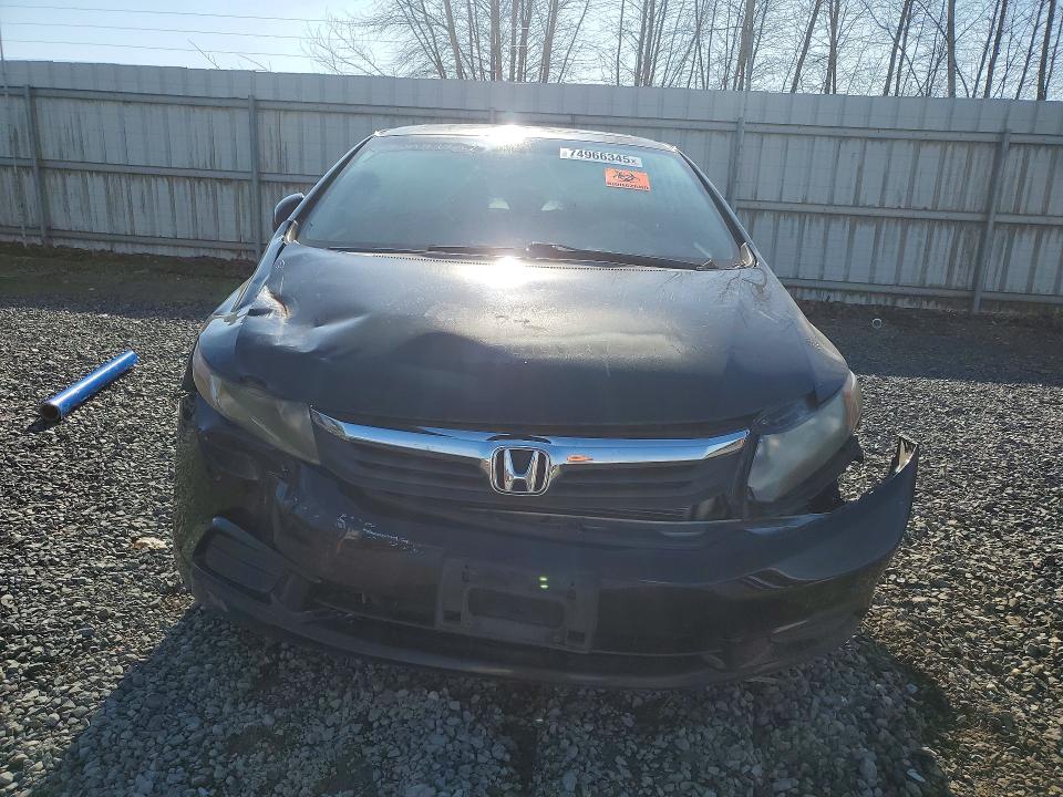 Photo 5 from auction – 2012 HONDA CIVIC with VIN 2HGFB2F83CH319052