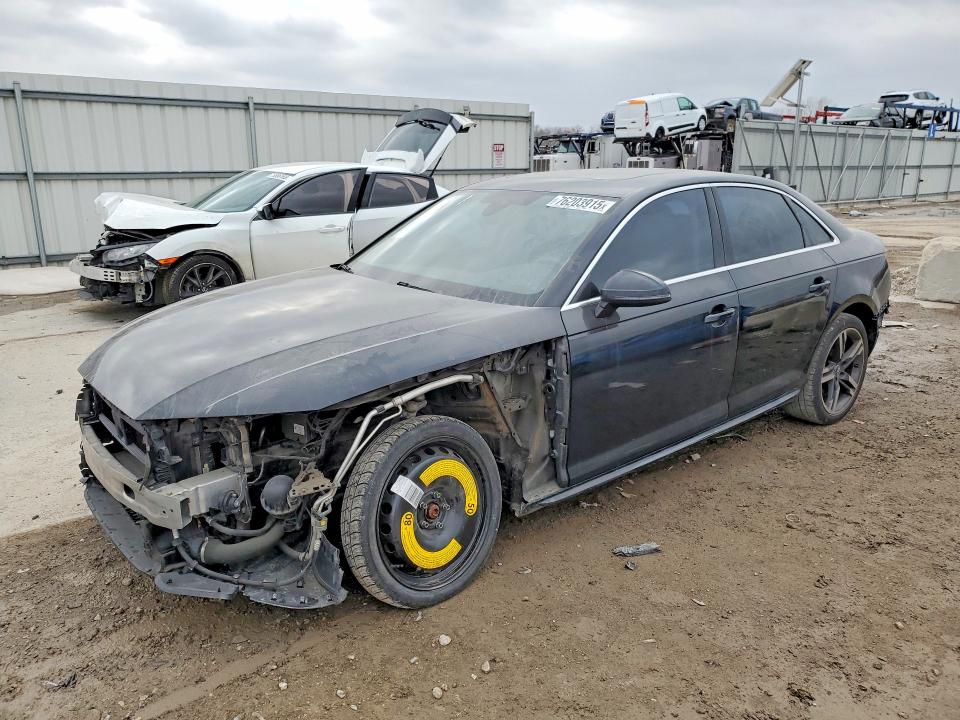 AUDI A4 2017 with VIN WAULNAF47HN019025 - Photo from auction