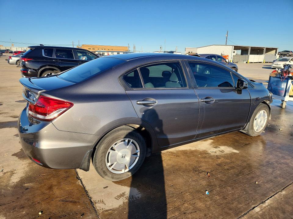 Photo 3 from auction – 2013 HONDA CIVIC with VIN 2HGFB2F66DH528544