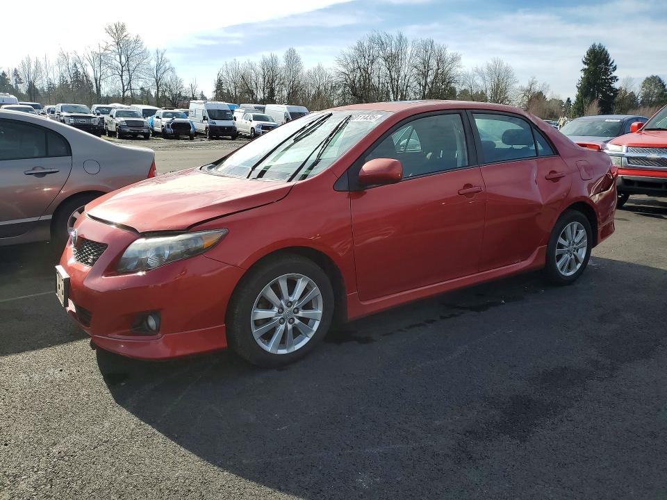 Photo 1 from auction – 2009 TOYOTA COROLLA BA with VIN 1NXBU40E79Z099627