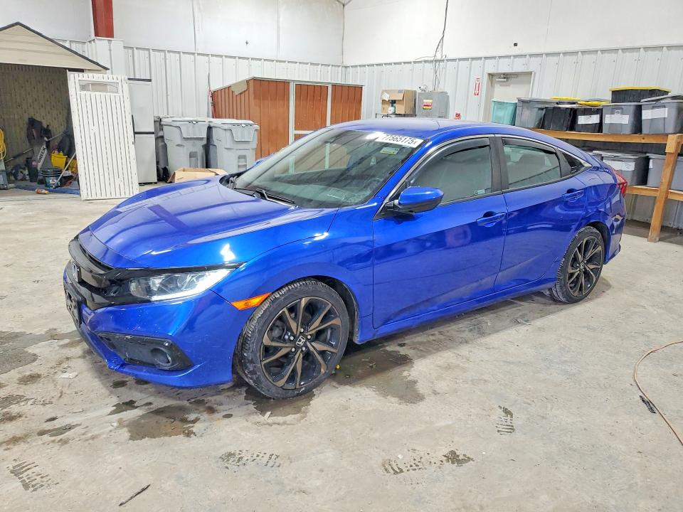 HONDA CIVIC SPOR 2020 with VIN 19XFC2F84LE211529 - Photo from auction