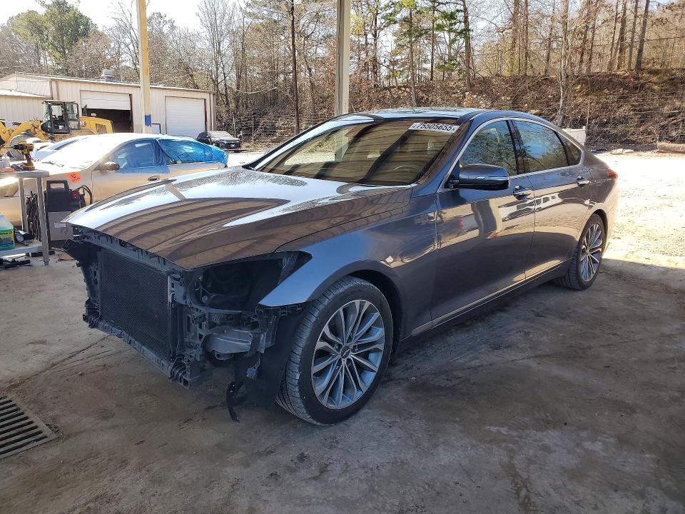 GENESIS G80 BASE 2017 with VIN KMHGN4JE0HU167136 - Photo from auction