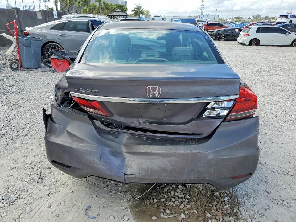 Photo 6 from auction – 2015 HONDA CIVIC with VIN 19XFB2F52FE111751