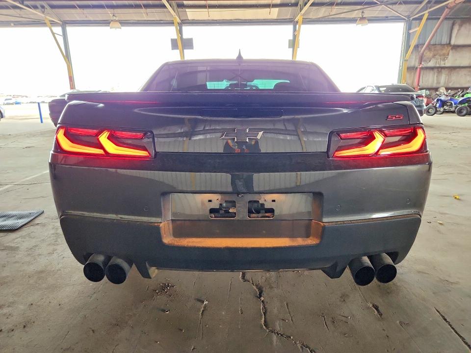 Photo 6 from auction – 2015 CHEVROLET CAMARO with VIN 2G1FJ1EW9F9258776