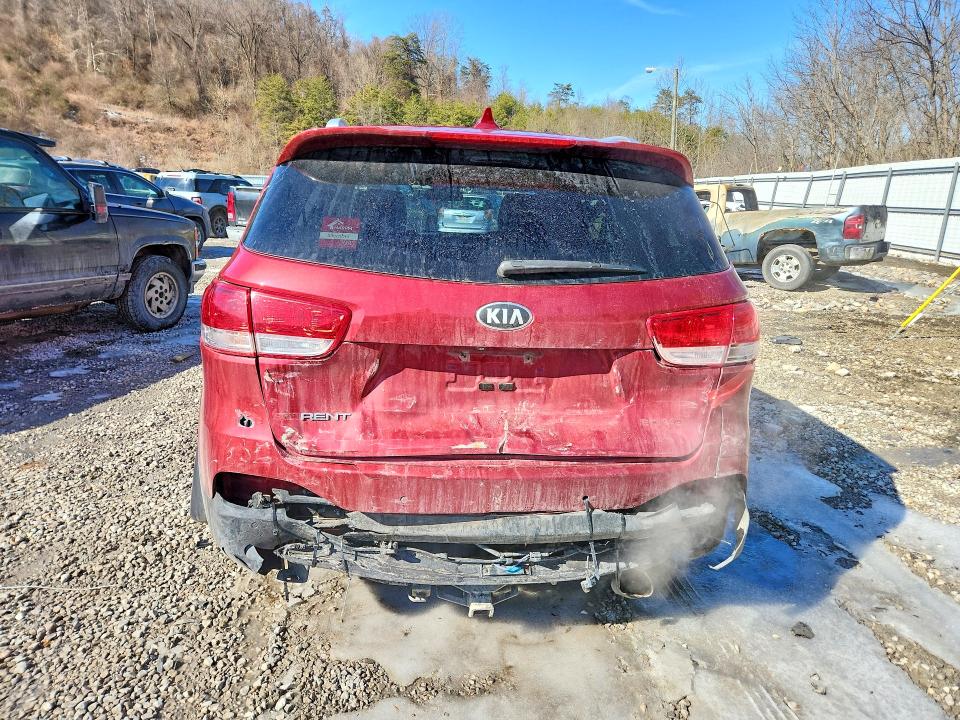 Photo 6 from auction – 2016 KIA SORENTO EX with VIN 5XYPHDA52GG121108