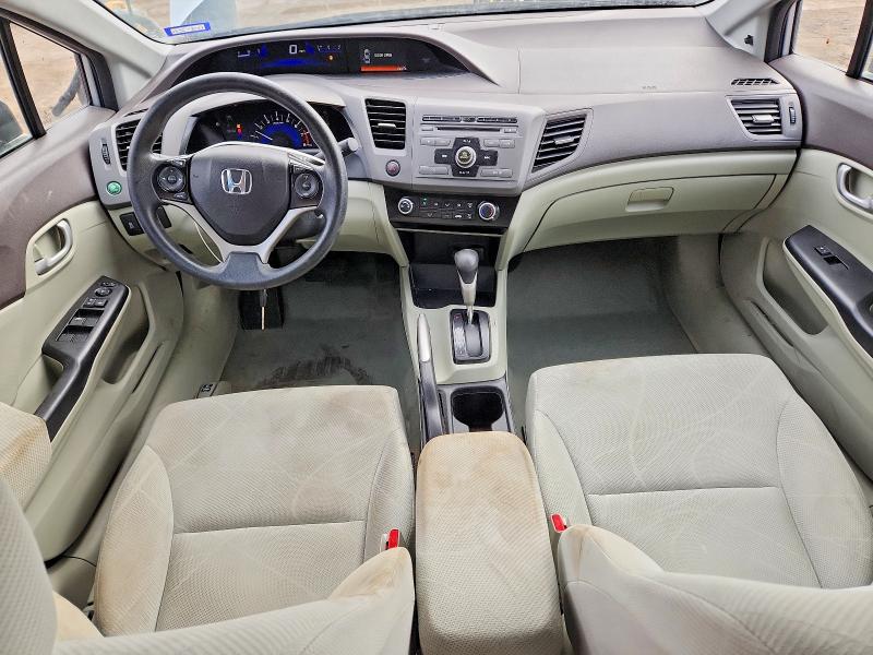 Photo 8 from auction – 2012 HONDA CIVIC with VIN 2HGFB2F55CH598445