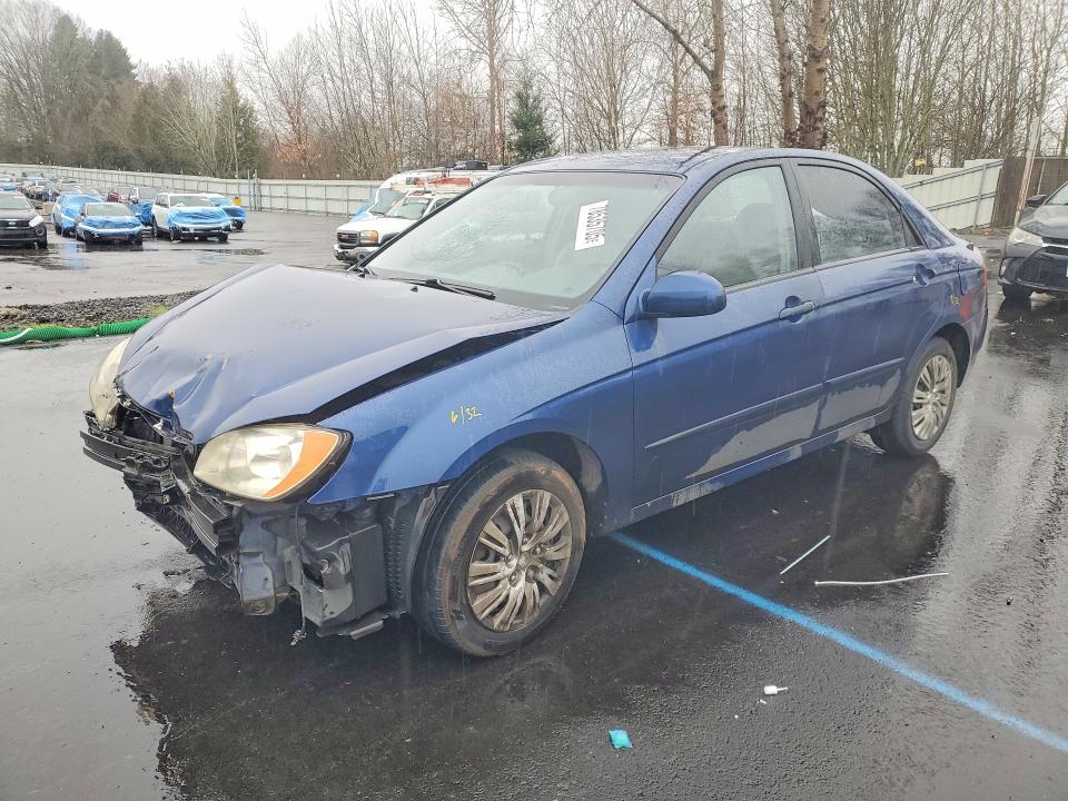 KIA SPECTRA 2005 with VIN KNAFE121455140129 - Photo from auction