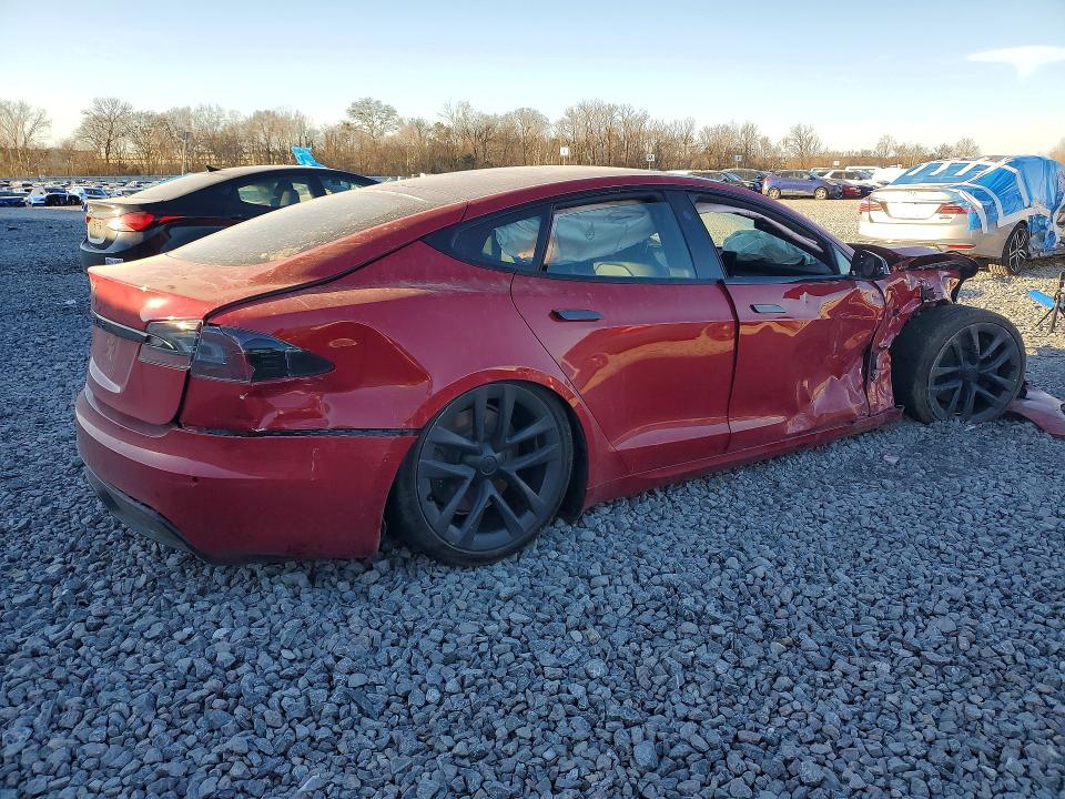 Photo 3 from auction – 2021 TESLA MODEL S with VIN 5YJSA1E53MF436221