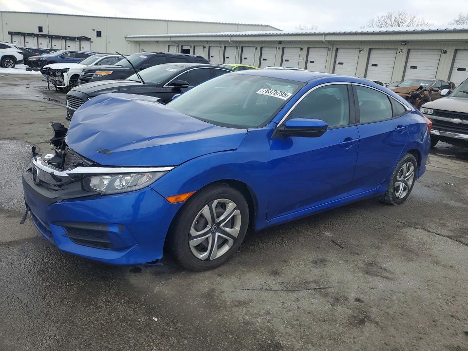 HONDA CIVIC LX 2016 with VIN 19XFC2F54GE079660 - Photo from auction