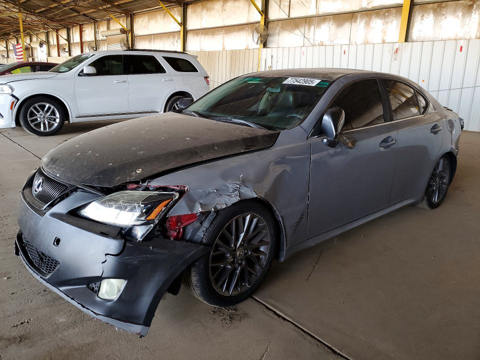 LEXUS IS 2008 with VIN JTHBK262X85066964 - Photo from auction