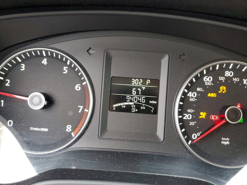 Photo 9 from auction – 2012 VOLKSWAGEN JETTA with VIN 3VWDP7AJ5CM322368