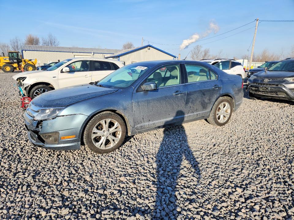 FORD FUSION 2012 with VIN 3FAHP0HA1CR386207 - Photo from auction