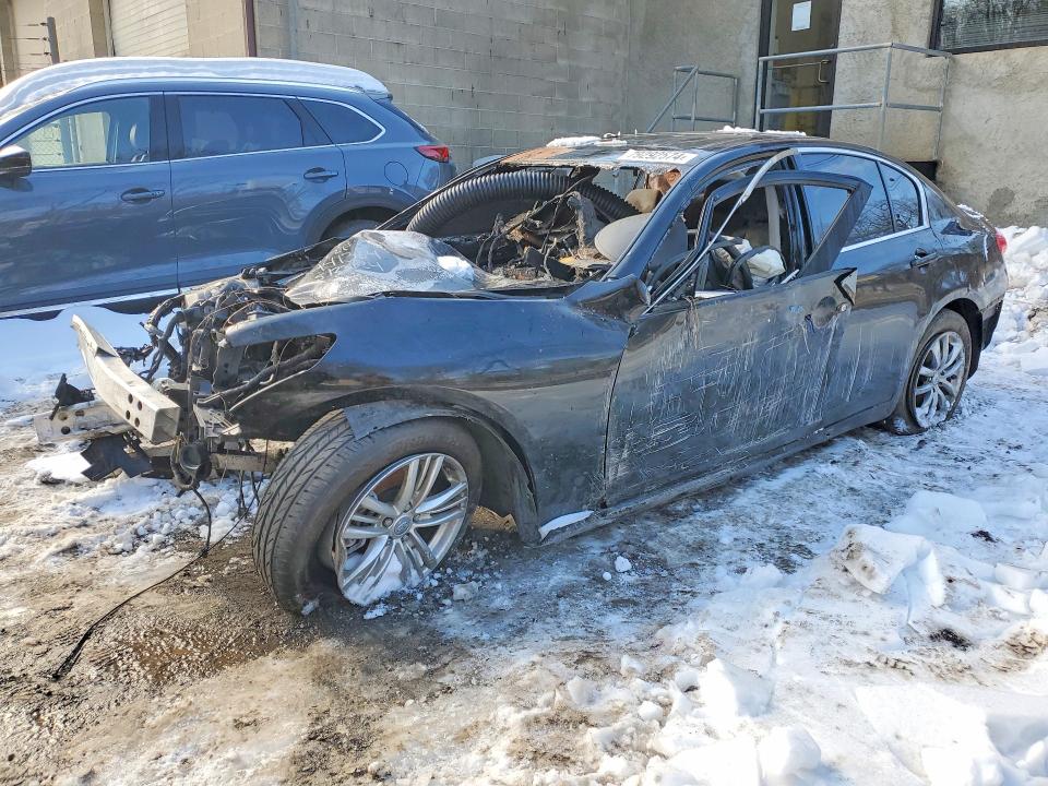 INFINITI G37 BASE 2012 with VIN JN1CV6AP5CM931784 - Photo from auction