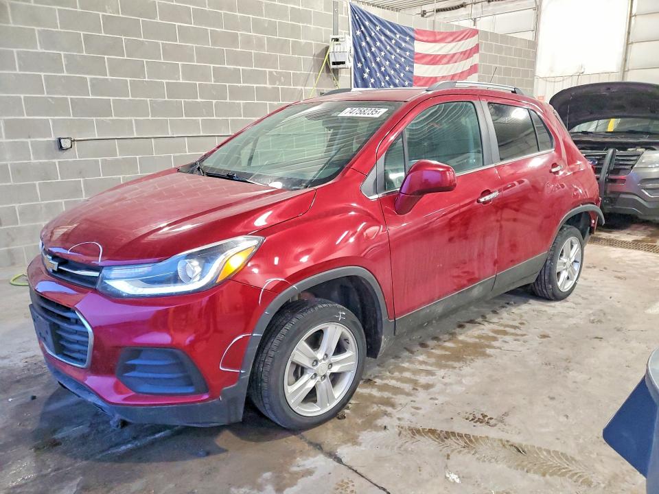 CHEVROLET TRAX 2019 with VIN 3GNCJPSB4KL235421 - Photo from auction