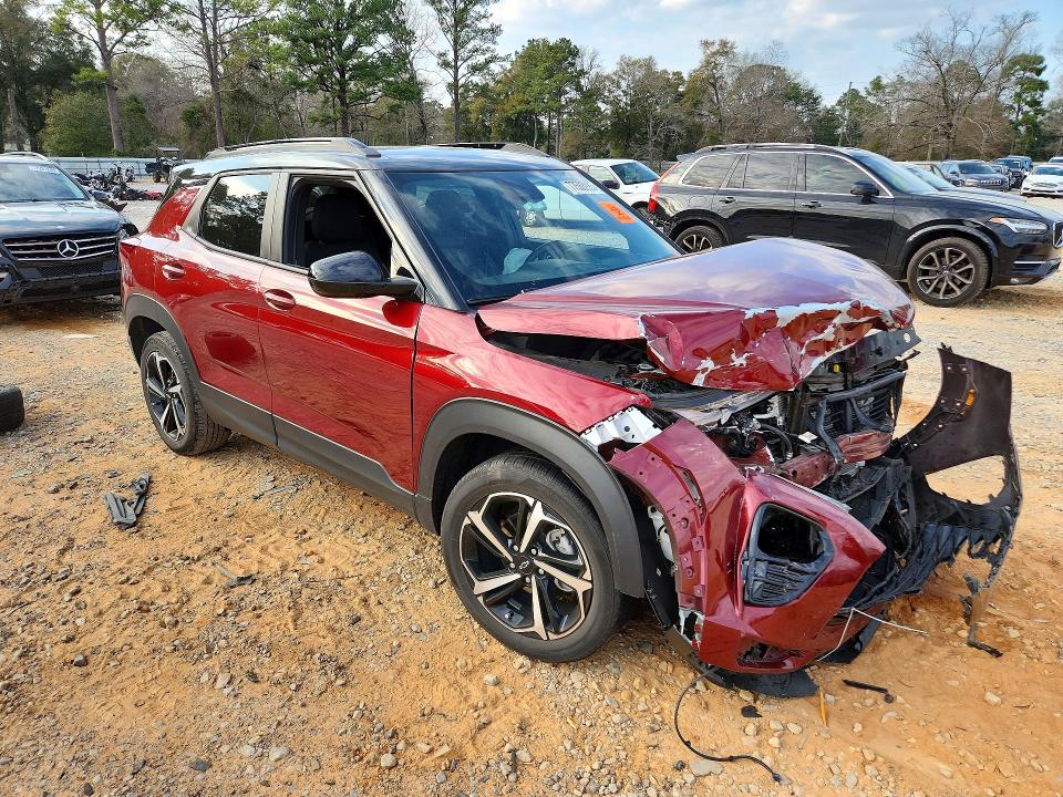 Photo 4 from auction – 2022 CHEVROLET TRAILBLAZE with VIN KL79MTSL0NB130096