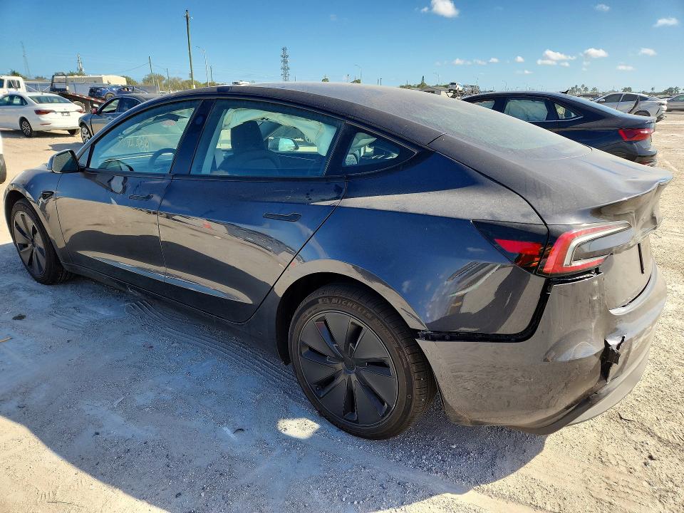 Photo 2 from auction – 2025 TESLA MODEL 3 with VIN 5YJ3E1EA0SF971946