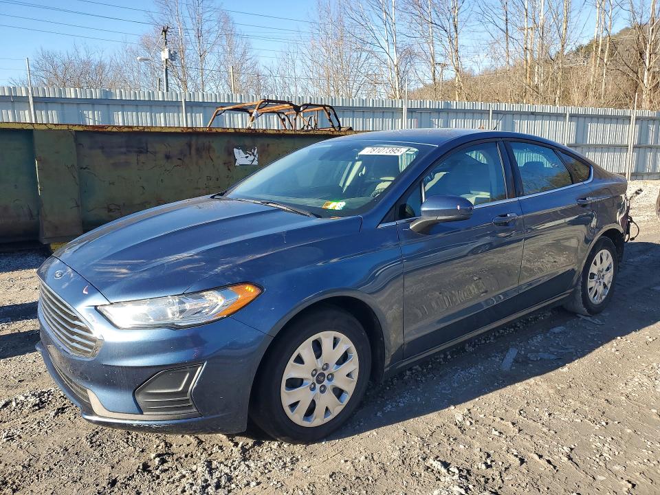 FORD FUSION 2019 with VIN 3FA6P0G78KR268070 - Photo from auction