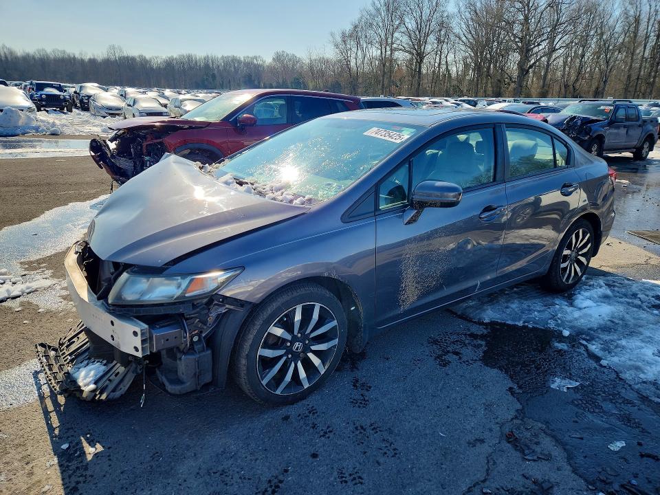 HONDA CIVIC EXL 2015 with VIN 19XFB2F90FE225475 - Photo from auction