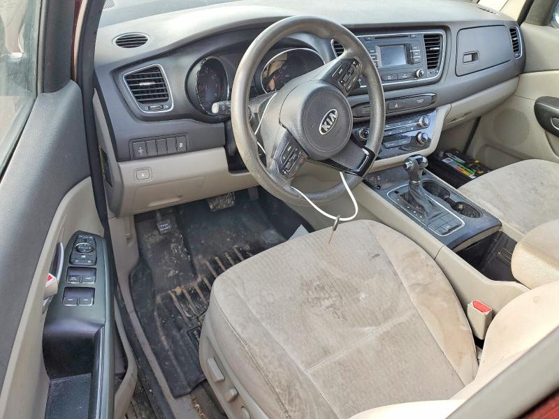 Photo 8 from auction – 2017 KIA SEDONA with VIN KNDMB5C17H6226087