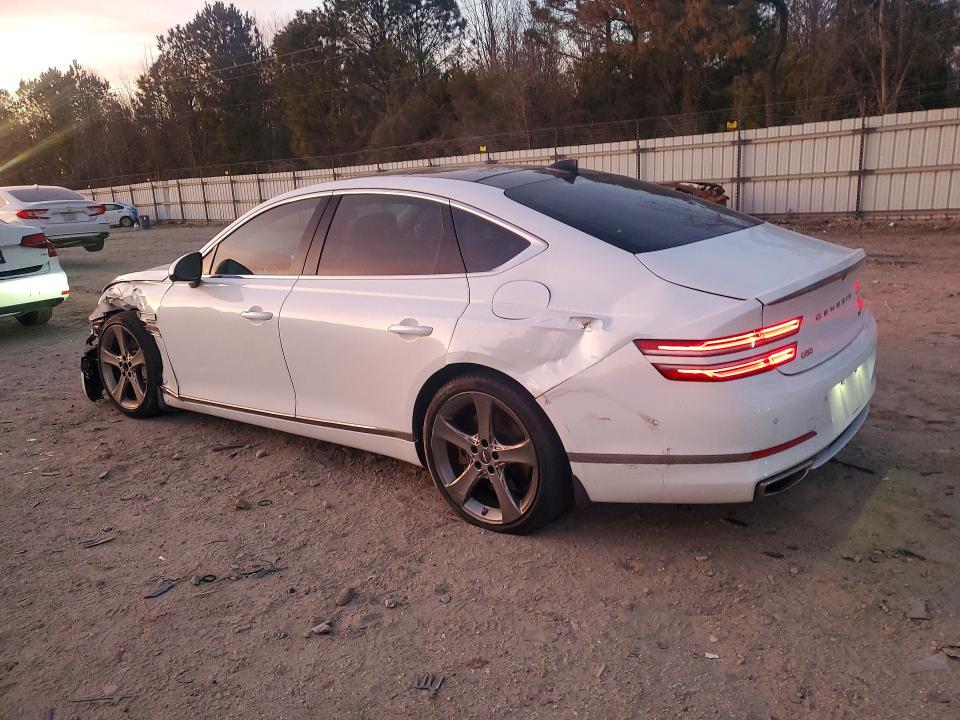 Photo 2 from auction – 2021 GENESIS G80 with VIN KMTGC4SD5MU086290