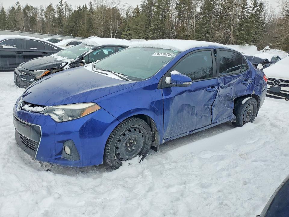 TOYOTA COROLLA 2014 with VIN 2T1BURHE0EC128902 - Photo from auction