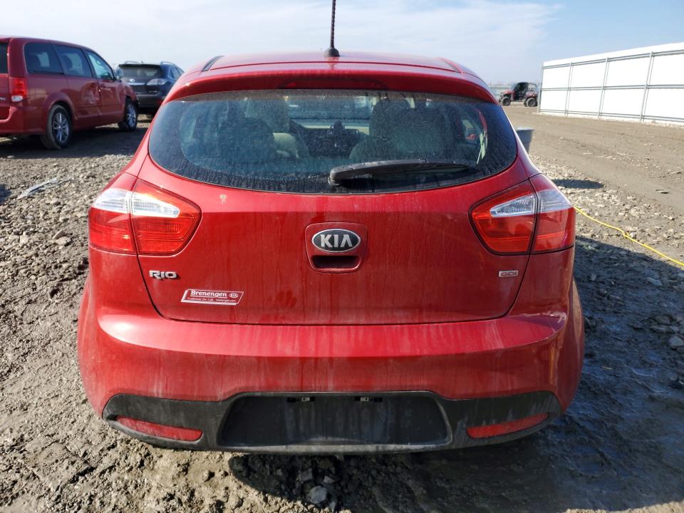 Photo 6 from auction – 2013 KIA RIO with VIN KNADM5A31D6234210