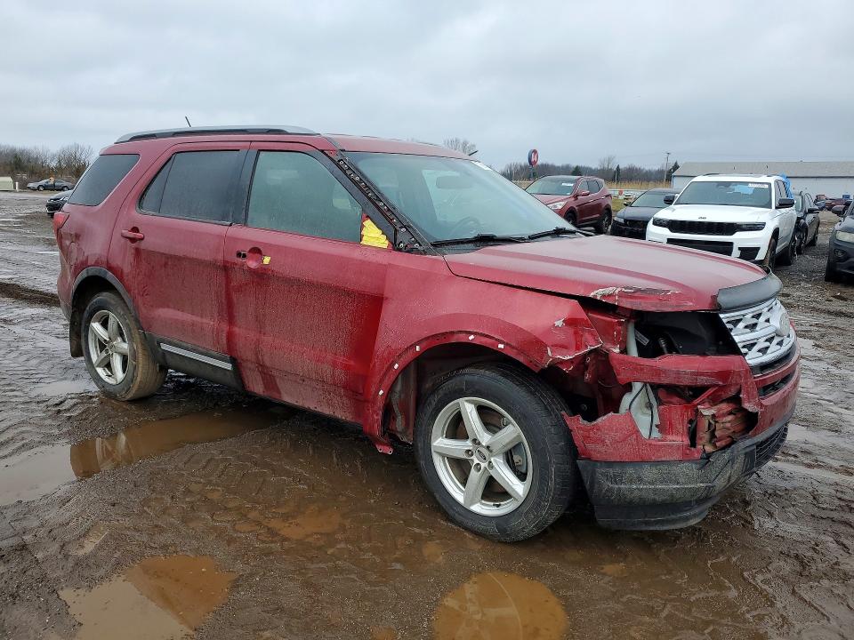 Photo 4 from auction – 2018 FORD EXPLORER with VIN 1FM5K7D80JGC66776