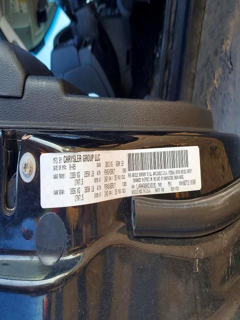 Photo 14 from auction – 2010 JEEP COMMANDER with VIN 1J4RH4GK8AC103191