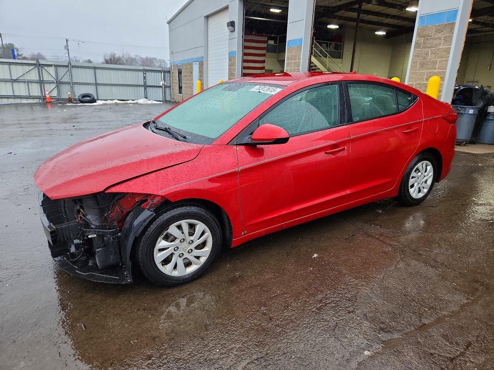 HYUNDAI ELANTRA 2017 with VIN 5NPD74LFXHH077901 - Photo from auction