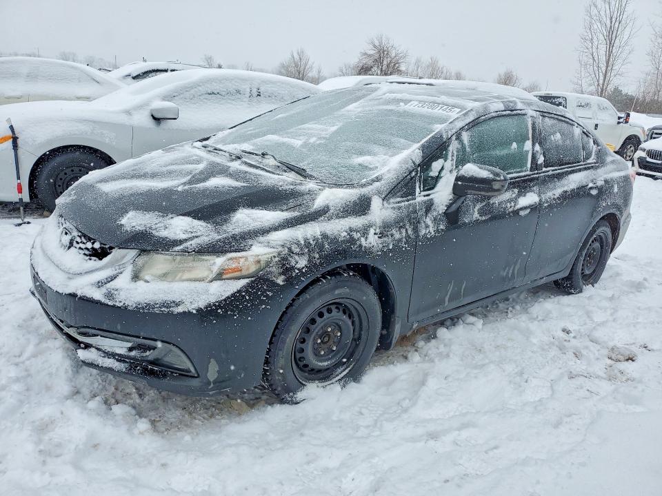 HONDA CIVIC LX 2015 with VIN 2HGFB2E58FH005909 - Photo from auction