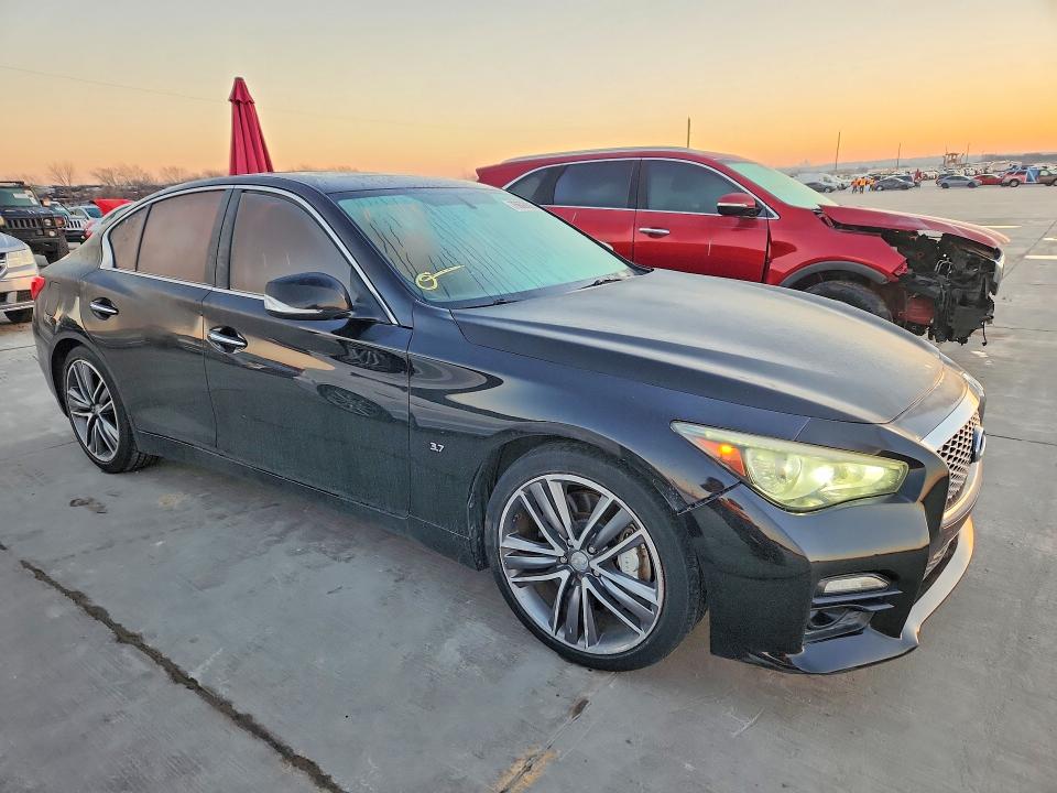Photo 4 from auction – 2014 INFINITI Q50 BASE with VIN JN1BV7AP7EM679251