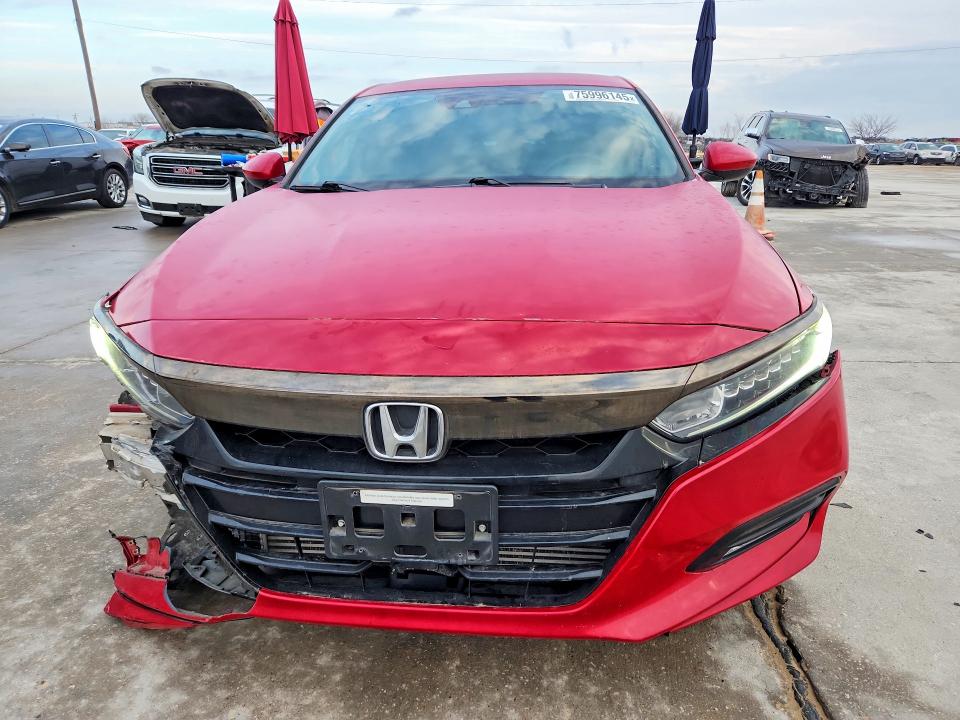 Photo 5 from auction – 2018 HONDA ACCORD with VIN 1HGCV1F3XJA046423