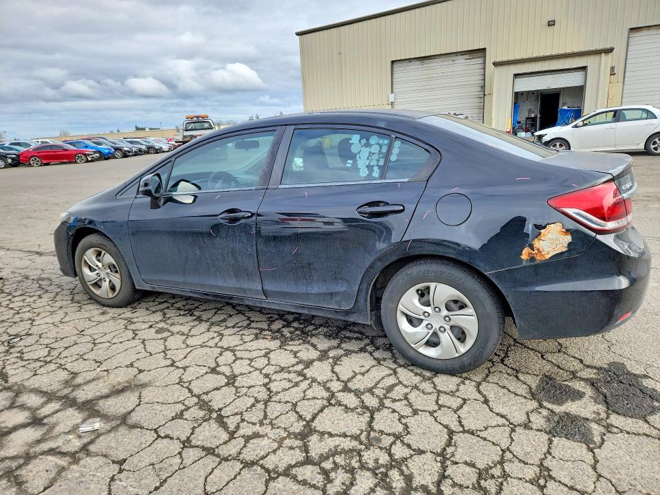 Photo 2 from auction – 2013 HONDA CIVIC with VIN 2HGFB2F58DH501367