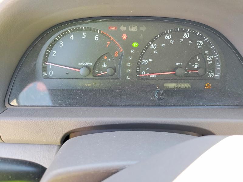 Photo 9 from auction – 2003 TOYOTA CAMRY LE with VIN JTDBE32K030165027