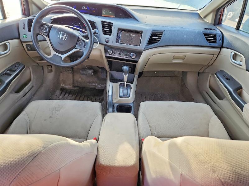 Photo 8 from auction – 2012 HONDA CIVIC LX with VIN 2HGFB2F52CH596393