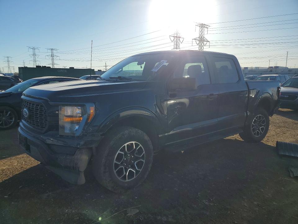 FORD F150 2023 with VIN 1FTEW1EP4PFB87802 - Photo from auction