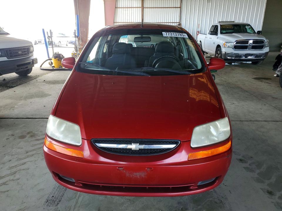 Photo 5 from auction – 2008 CHEVROLET AVEO with VIN KL1TD66688B073561