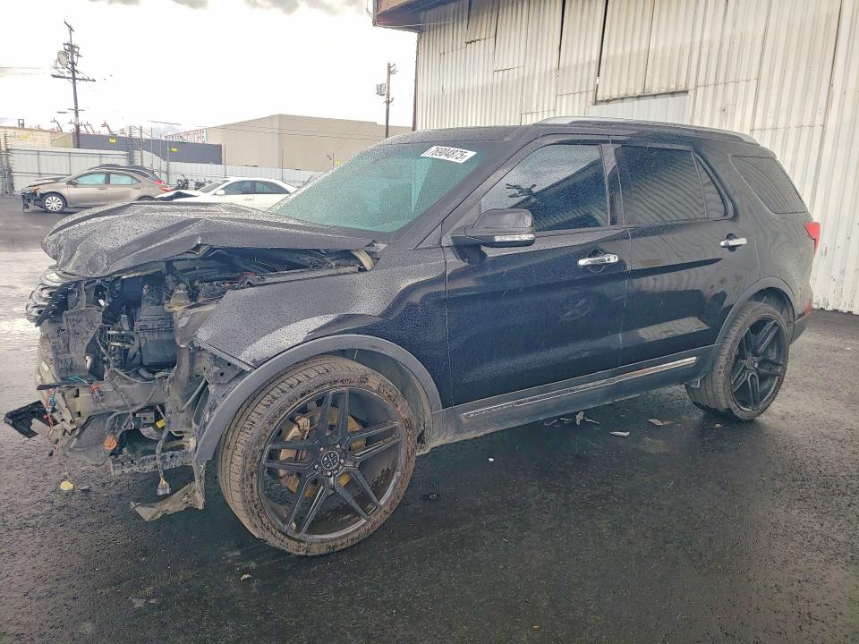 FORD EXPLORER 2017 with VIN 1FM5K7F81HGA23761 - Photo from auction