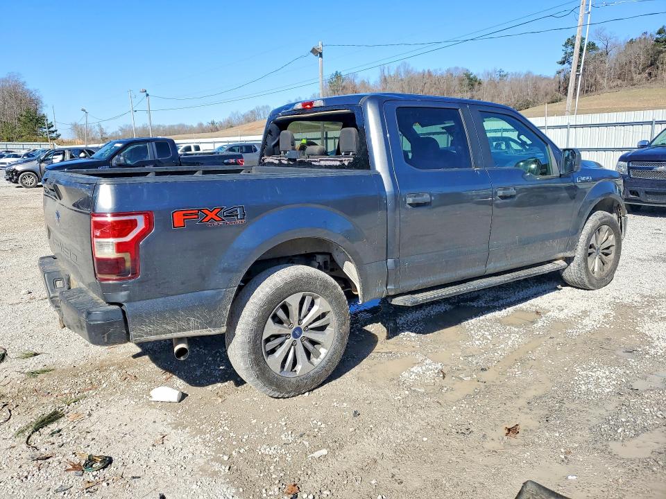 Photo 3 from auction – 2018 FORD F150 with VIN 1FTEW1E54JFD70879