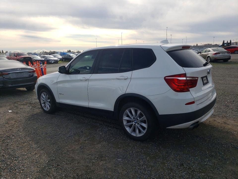 Photo 2 from auction – 2013 BMW X3 with VIN 5UXWX9C50D0A14635