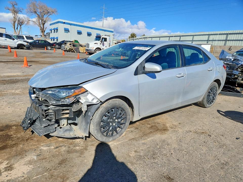 TOYOTA COROLLA 2019 with VIN 2T1BURHE5KC231549 - Photo from auction