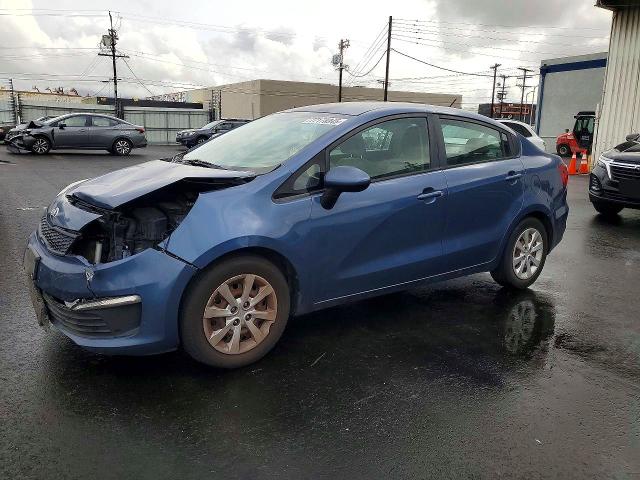 KIA RIO 2016 with VIN KNADM4A3XG6637990 - Photo from auction