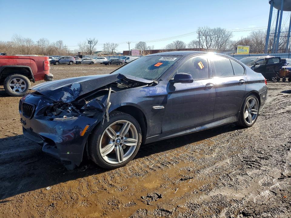 BMW 535 2014 with VIN WBA5B1C53ED475734 - Photo from auction