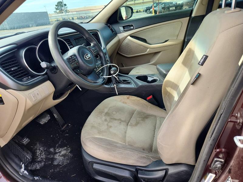 Foto 7 de la subasta – 2014 KIA OPTIMA LX con VIN 5XXGM4A70EG332810