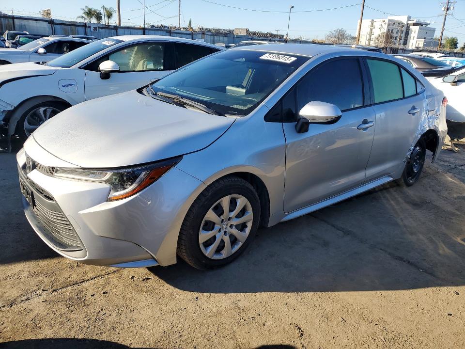 TOYOTA COROLLA LE 2024 with VIN JTDB4MEE8R3016659 - Photo from auction