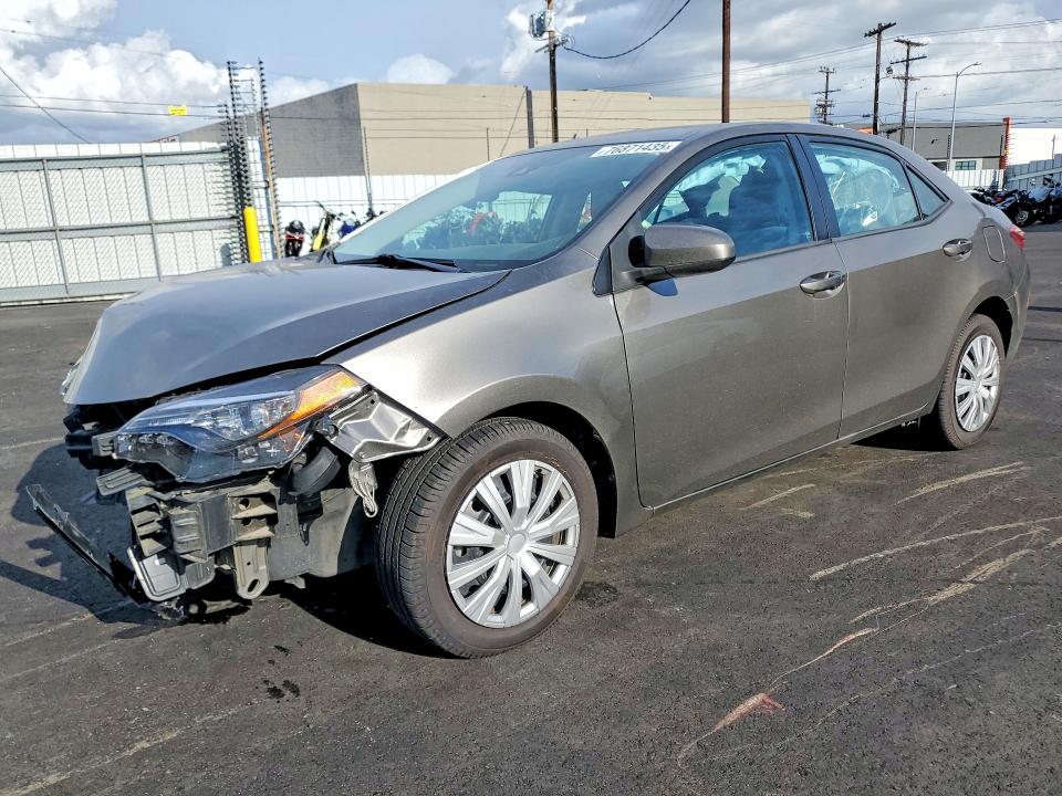 TOYOTA COROLLA 2018 with VIN 2T1BURHE6JC972436 - Photo from auction